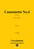 Curschmann-Canzonetta No.4