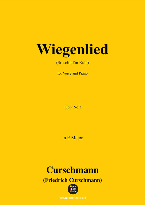 Curschmann-Wiegenlied