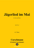 Curschmann-Jägerlied im Mai