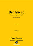 Curschmann-Der Abend