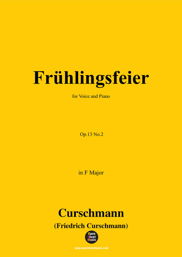 Curschmann-Frühlingsfeier