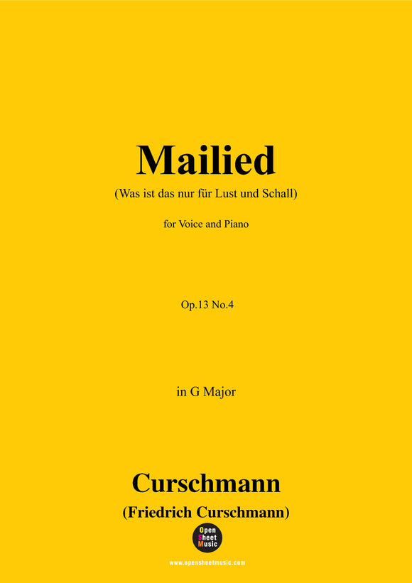 Curschmann-Mailied