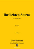 Curschmann-Ihr lichten Sterne