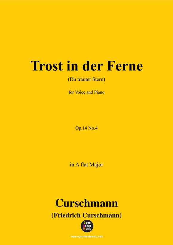 Curschmann-Trost in der Ferne