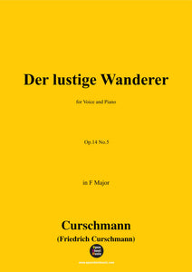 Curschmann-Der lustige Wanderer