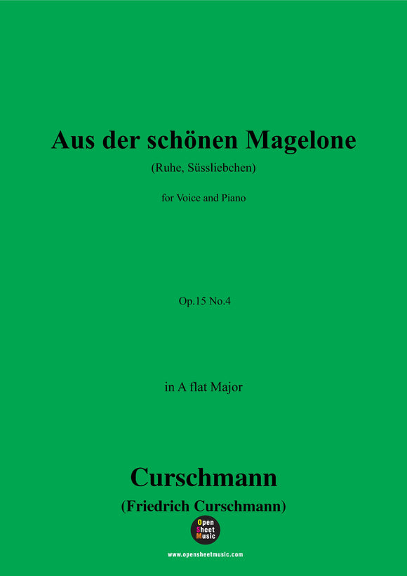 Curschmann-Aus der schönen Magelone