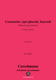 Curschmann-Canzonetta:Apri gliocchi,Tancredi