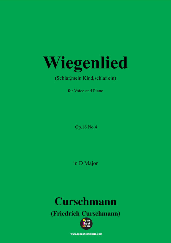 Curschmann-Wiegenlied