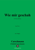 Curschmann-Wie mir geschah