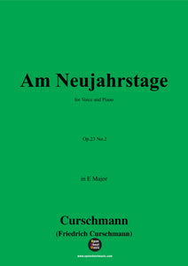 Curschmann-Am Neujahrstage