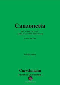 Curschmann-Canzonetta