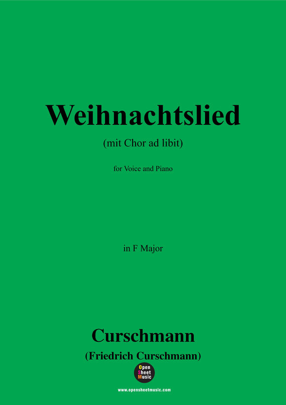 Curschmann-Weihnachtslied