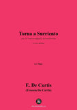 E. De Curtis-Torna a Surriento