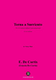 E. De Curtis-Torna a Surriento