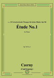 C. Czerny-Exercise No.1,Op.748 No.1