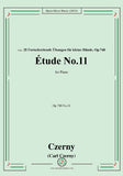 C. Czerny-Exercise No.11,Op.748 No.11