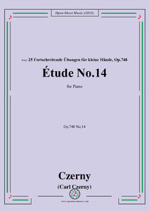 C. Czerny-Exercise No.14,Op.748 No.14