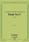 C. Czerny-Exercise No.17,Op.748 No.17
