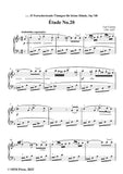 C. Czerny-Exercise No.20,Op.748 No.20