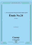 C. Czerny-Exercise No.24,Op.748 No.24