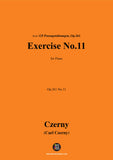 C. Czerny-Exercise No.11-No.30,Op.261