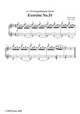 C. Czerny-Exercise No.31-No.50,Op.261