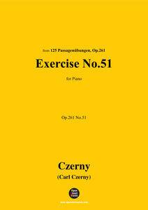 C. Czerny-Exercise No.51-No.70,Op.261