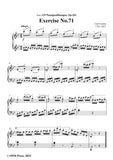 C. Czerny-Exercise No.71-NO.90,Op.261