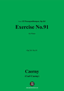 C. Czerny-Exercise No.91-No.110,Op.261