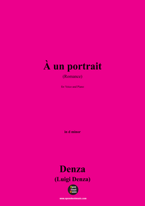 Denza-À un portrait