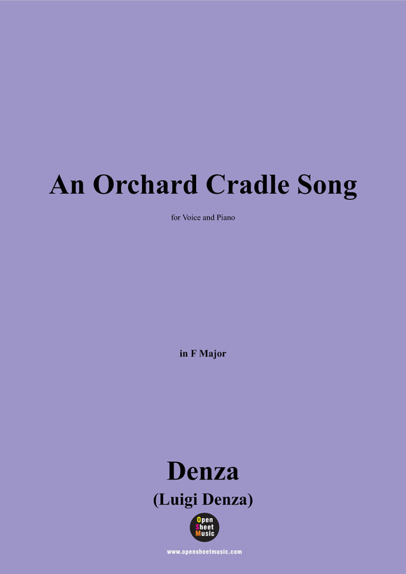 Denza-An Orchard Cradle Song