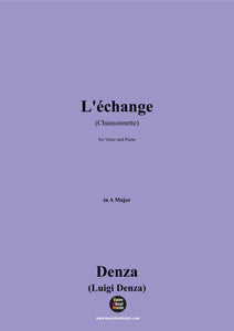 Denza-L'échange