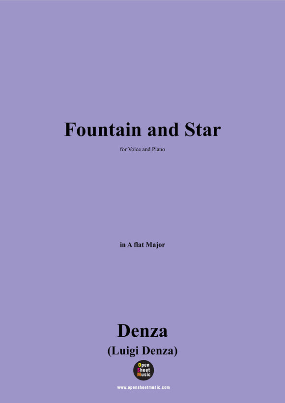 Denza-Fountain and Star