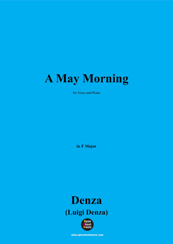 Denza-A May Morning