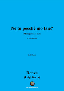 Denza-Ne tu pecché mo faie?