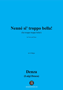 Denza-Nenné si' troppo bella!