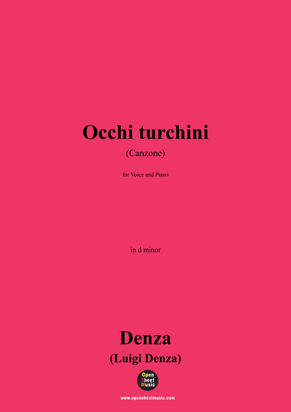 Denza-Occhi turchini