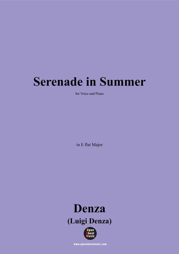 Denza-Serenade in Summer