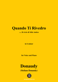 Donaudy-Quando Ti Rivedro