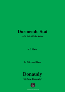 Donaudy-Dormendo Stai