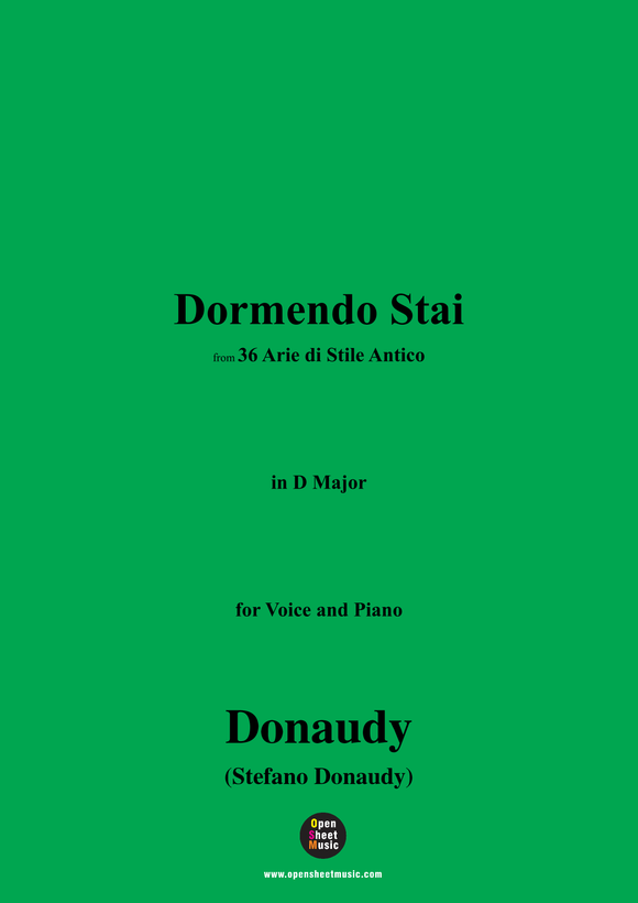 Donaudy-Dormendo Stai