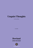 J. Dowland-Unquiet Thoughts