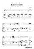 G. Fauré-L'aube blanche