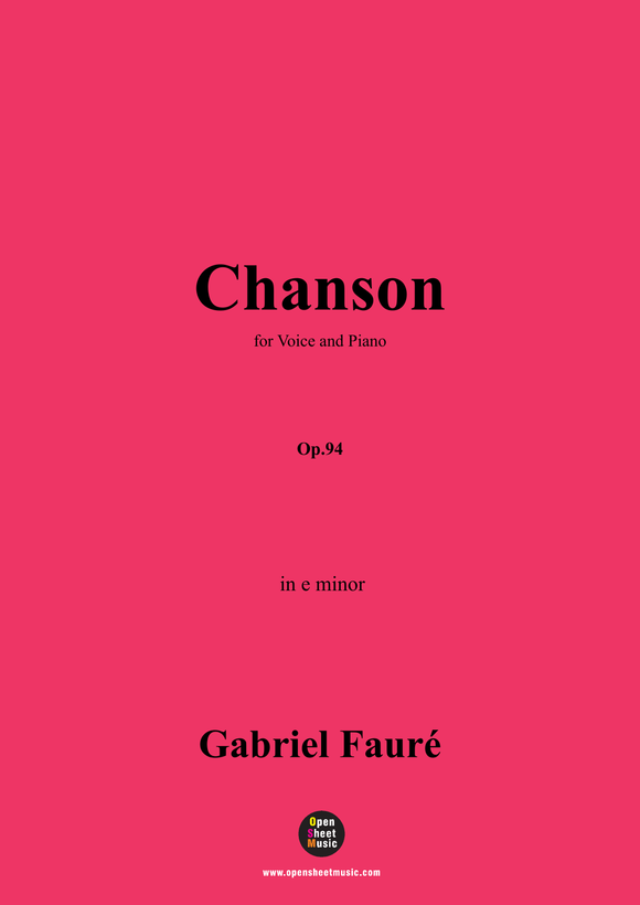 G. Fauré-Chanson