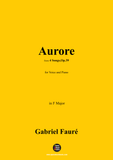 G. Fauré-Aurore