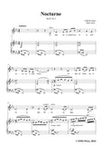 G. Fauré-Nocturne,in E flat Major,Op.43 No.2
