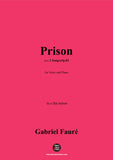 G. Fauré-Prison,in e flat minor,Op.83 No.1