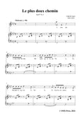 G. Fauré-Le plus doux chemin,in f minor,Op.87 No.1