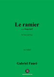 G. Fauré-Le ramier,in e minor,Op.87 No.2