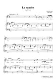G. Fauré-Le ramier,in e minor,Op.87 No.2